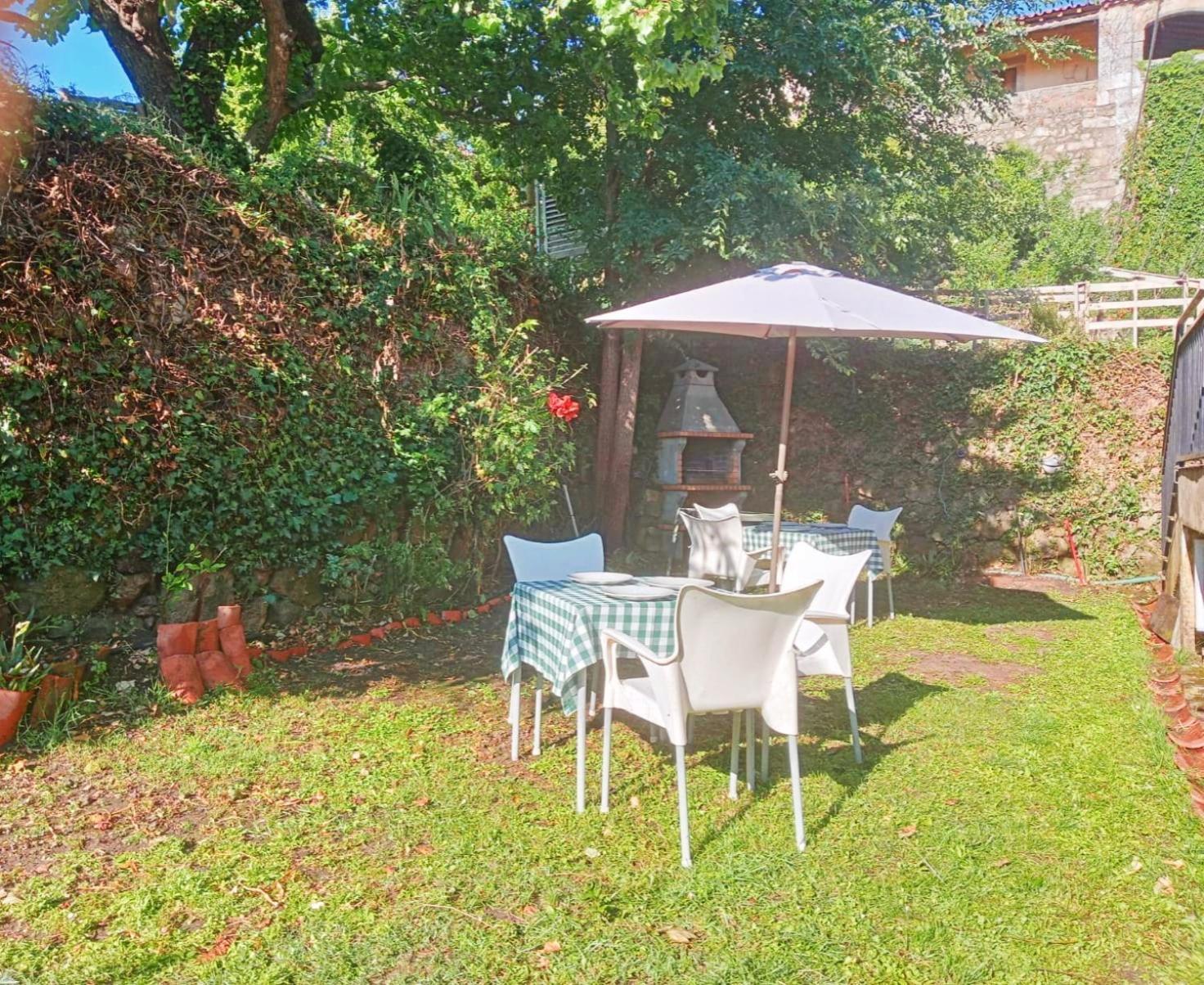 Apartamentos & Casa Rural Boada Con Jardin Interior Y Barbacoa Villamiel Εξωτερικό φωτογραφία